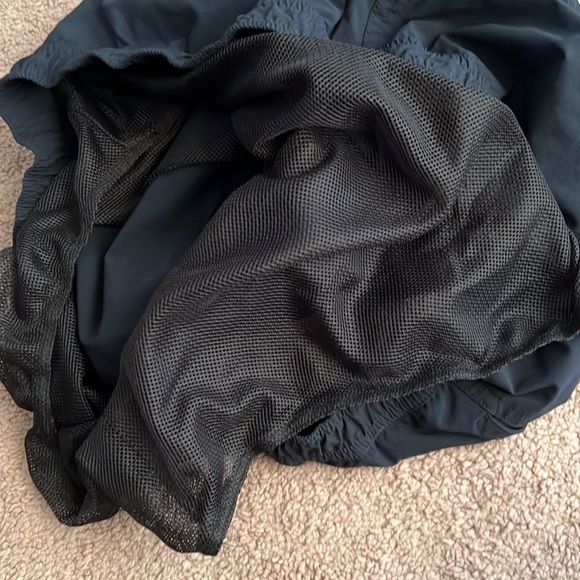 Theory Cosmos Simulate Lined Swim Trunks Navy Blue 6” - Picture 6 of 8